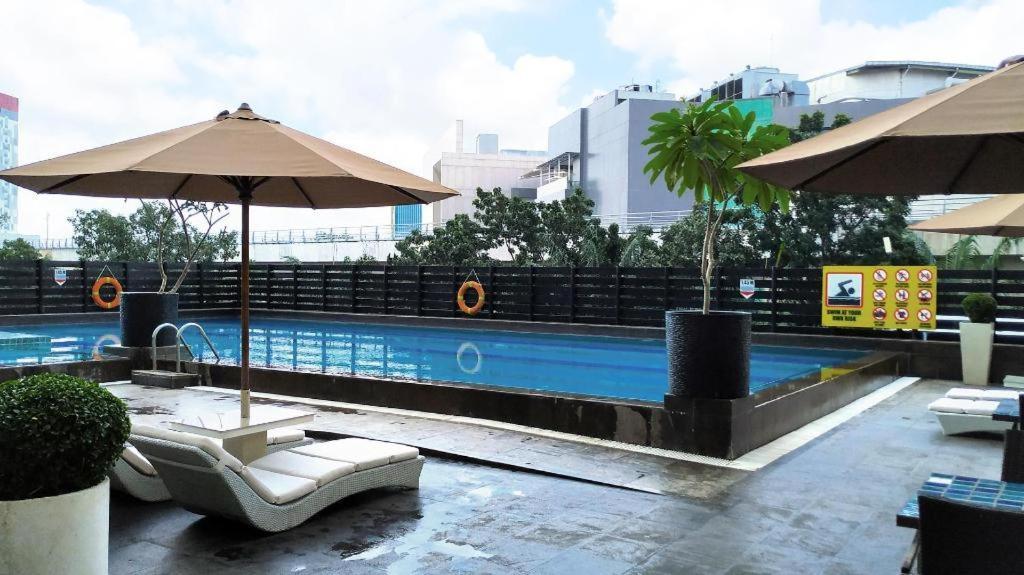 The Arista Hotel Palembang Exteriör bild